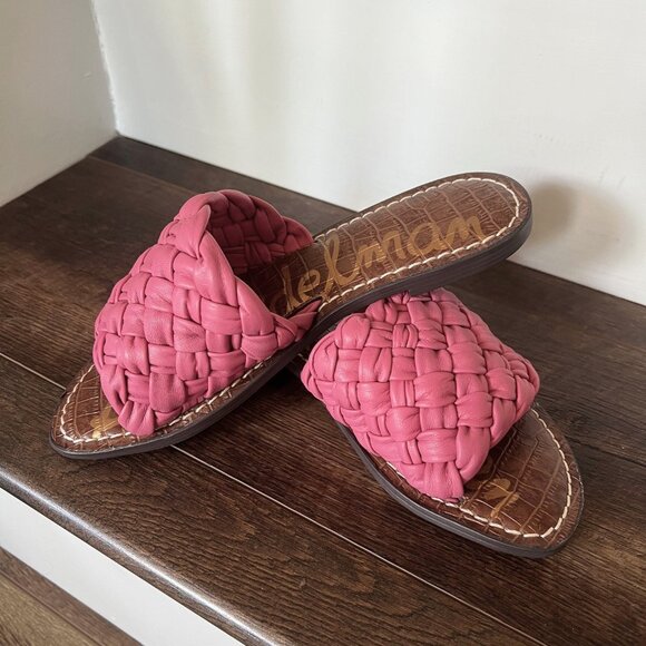 Sam Edelman Griffin Woven Sandals - Rose color - Picture 2 of 3